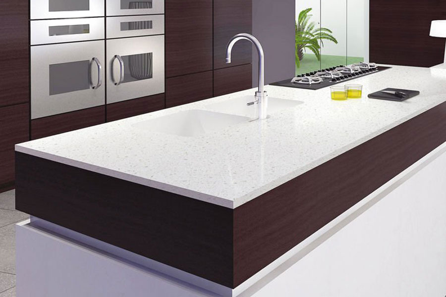 kitchen cabinet table top solid surface